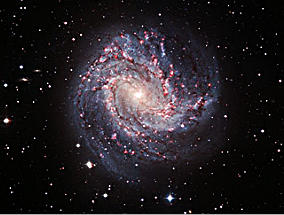 Galaxies spirales plus nombreuses dans l'Univers.
